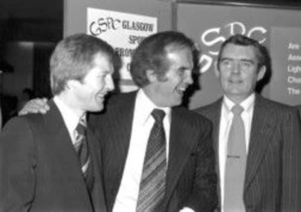Mickey Duff, centre, was a larger than life boxing legend who had a role in developing 19 British world champions. Picture: TSPL