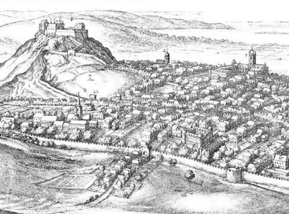 Edinburgh as it would have looked at the time of the 1645 plague outbreak. Picture: Contributed