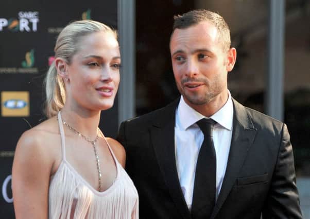 Reeva Steenkamp and Pistorius had a turbulent relationship. Picture: AFP/Getty