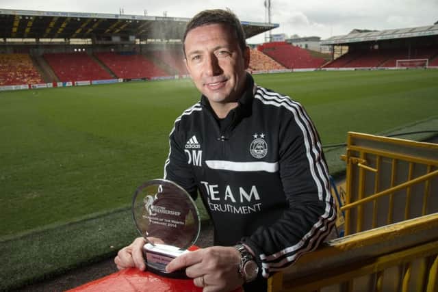 Derek McInnes: Note of caution. Picture: SNS
