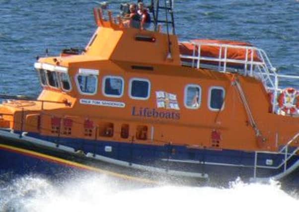 The coastguard received a mayday calling saying a vessel had hit rocks. Picture: TSPL