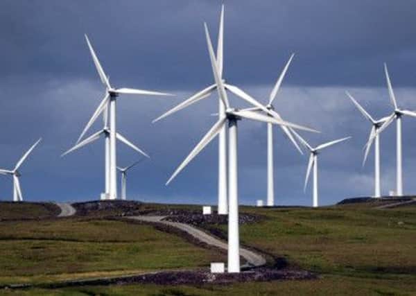 There are more than 300 wind farm schemes currently operating or in development in southern Scotland. Picture: PA