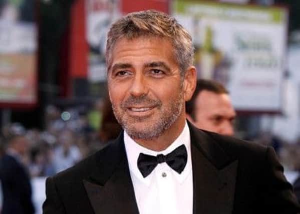 Actor and film-maker George Clooney has lent his support to a digital education programme backed by Celtic. Picture: PA