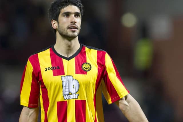Gabriel Piccolo in action for Partick Thistle. Picture: SNS