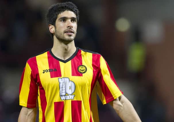Gabriel Piccolo in action for Partick Thistle. Picture: SNS