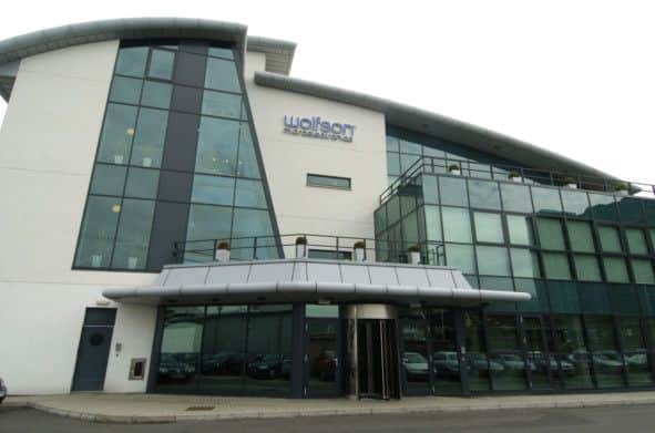 Wolfson Microelectronics offices in Edinburgh. Picture: TSPL