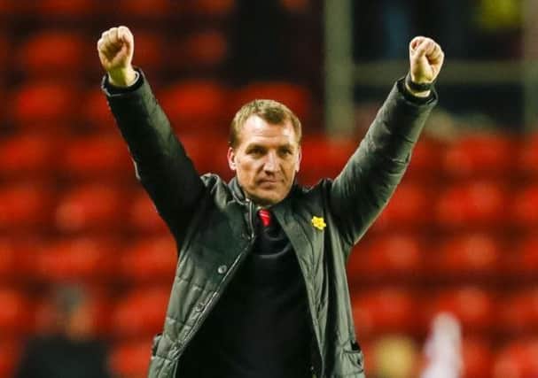 Brendan Rodgers. Picture: PA