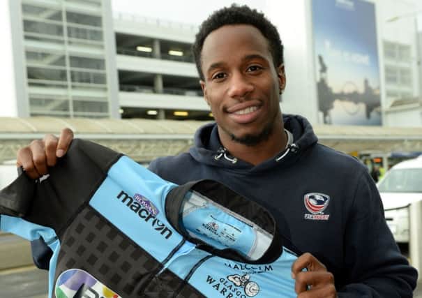 Glasgow Warriors new signing Carlin Isles. Picture: TSPL