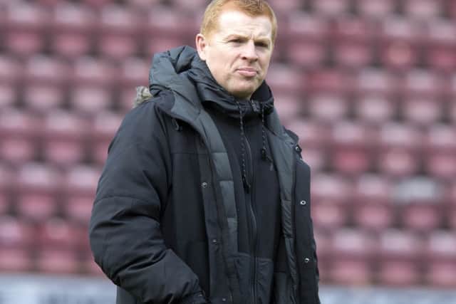 Celtic manager Neil Lennon could see his side win the title tonight. Picture: PA
