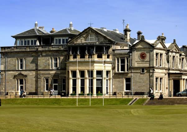 The Royal and Ancient Golf Club's St Andrews headquarters. Picture: Jane Barlow