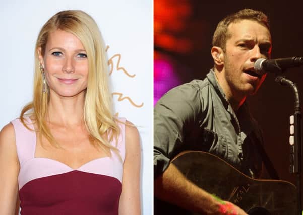 Gwyneth Paltrow and Coldplay frontman Chris Martin have announced that they have split after nearly 11 years of marriage. Picture: PA