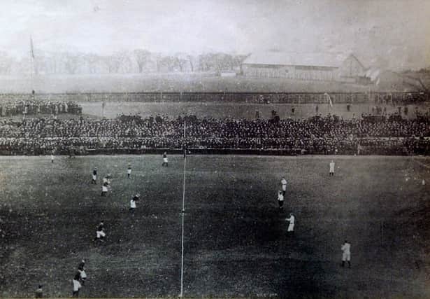 On this day in 1871 Scotland defeated England in the first rugby international, played at the Edinburgh Academicals ground. Picture: Jon Savage
