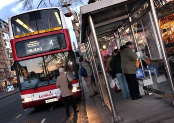Edinburgh's buses have been hailed as superior to Glasgow's, according to a new poll. Picture: Kate Chandler