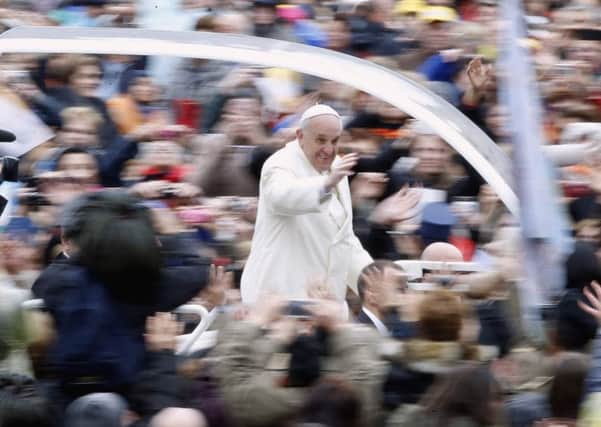 The Pope has urged his priests to live simpler lives. Picture: Reuters