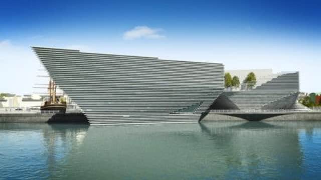 The proposed V&A Museum in Dundee