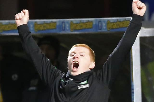 Neil Lennons first title didnt come easy but he has now won three in succession. Picture: PA