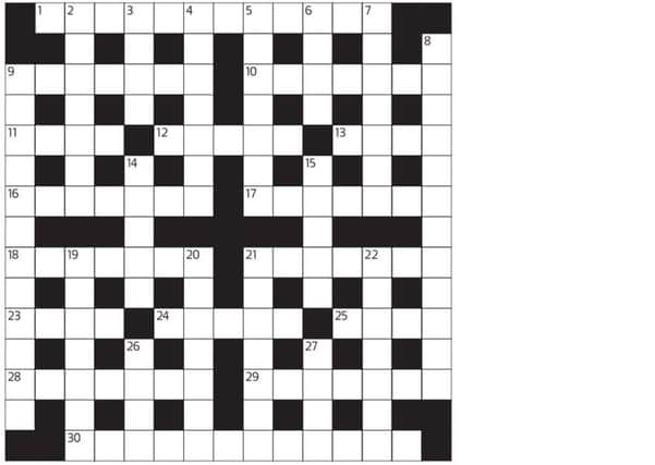 Cryptic crossword