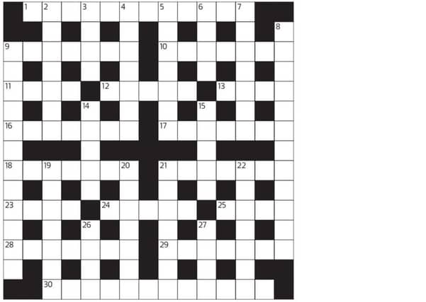 Cryptic crossword