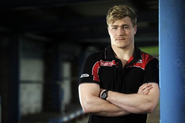 David Denton returns to the Edinburgh side for the trip to Treviso. Picture: Greg Macvean