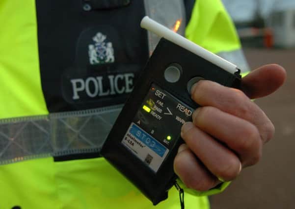 A police breathalyser. Picture: TSPL