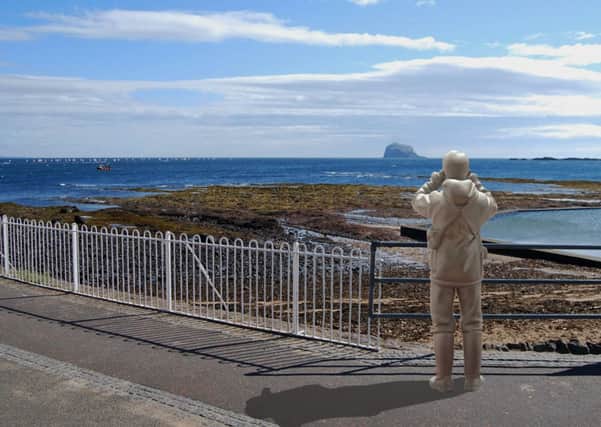 How Kenny Hunters Watcher will look as he gazes out from North Berwick to Bass Rock. Picture: comp
