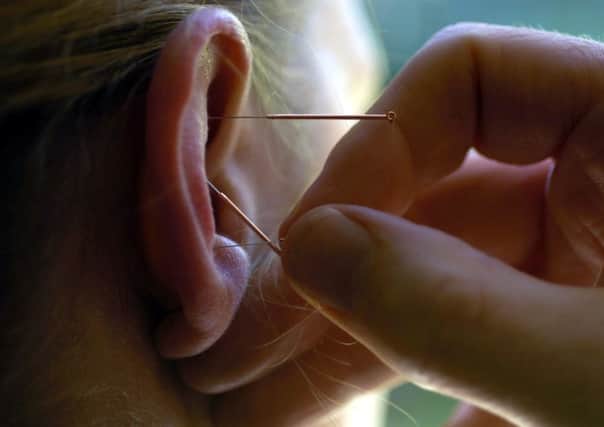 We need to develop and review complementary techniques such as acupuncture. Picture: Ian Rutherford