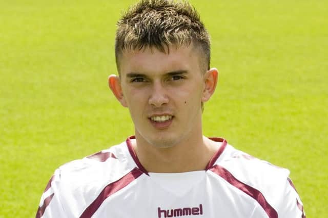Former Hearts player Steven Slater. Picture: SNS