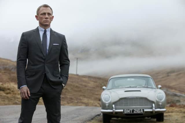 Daniel Craig in Skyfall which was filmed partly in Glencoe