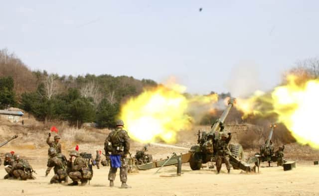 North Koreas missile launches are upping the ante. Picture: Reuters