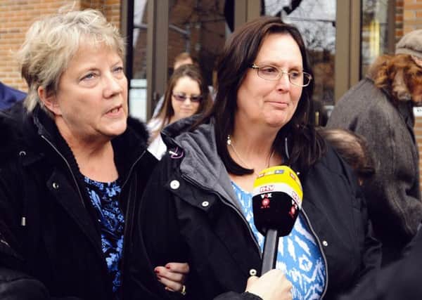 Sherry Johnson heard daughter in laws apology for the killing. Picture: AP