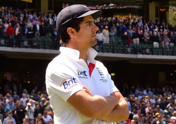 England cricket captain Alastair Cook. Picture: Getty