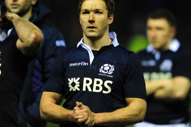 Scrum-half Chris Cusiter could have bolstered Scotlands spine. Picture: Ian Rutherford