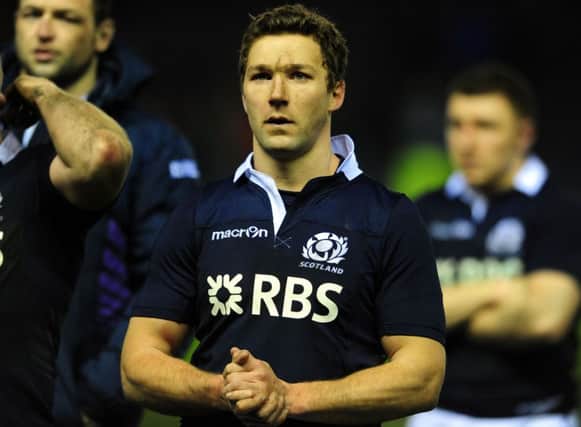 Scrum-half Chris Cusiter could have bolstered Scotlands spine. Picture: Ian Rutherford