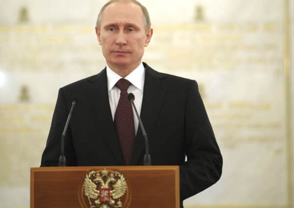 Admired: Russian president Vladimir Putin. Picture: Reuters