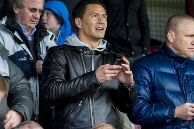 Former Rangers striker Michael Mols who watched the Rangers match at Gayfield, believes ex Rangers players would be a perfect scout network for his former club. Picture: TSPL