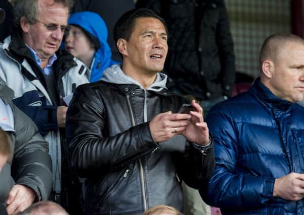 Former Rangers striker Michael Mols who watched the Rangers match at Gayfield, believes ex Rangers players would be a perfect scout network for his former club. Picture: TSPL