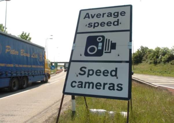 Average speed cameras will be installed on the Highland route - preparatory work begins today. Picture: TSPL