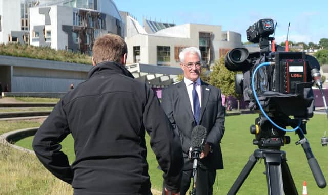 Alistair Darling. Picture:  Neil Hanna