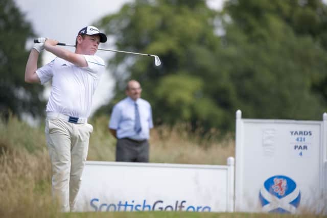 Ewen Ferguson and Robert MacIntyre, pictured, will be the main contenders at West Kilbride. Picture: Kenny Smith