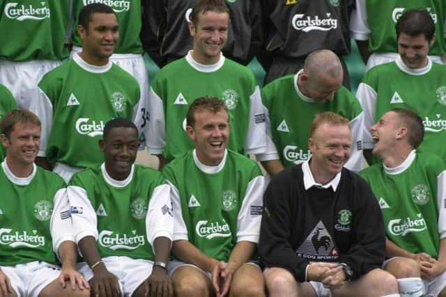 Alex McLeish couldnt prevent Hibs from being relegated in 1997, but he rebuilt a strong and stylish squad. Picture: Robert Perry