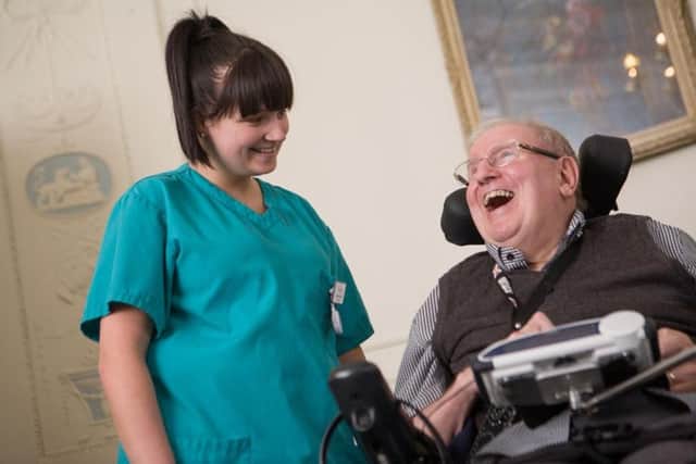 Leuchie House offers respite care for people with a variety of long-term conditions and their carers