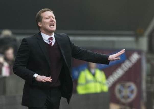 Gary Locke during the weekend's derby fixture. Picture: Ian Georgeson
