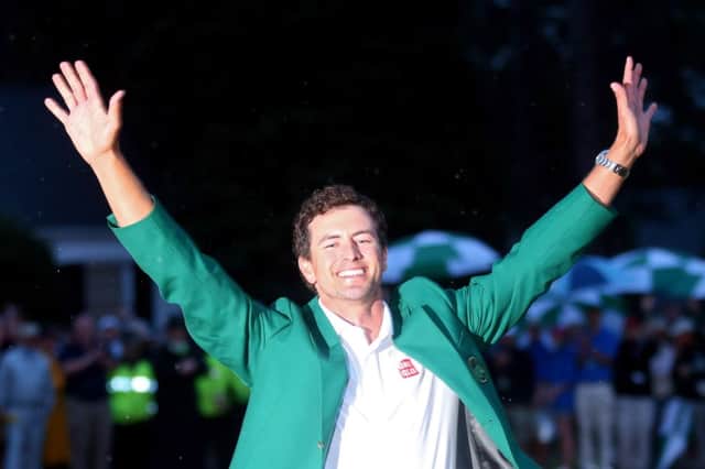 Adam Scott has enjoyed wearing the Green Jacket and reckons hell have had it on 365 times when he returns to Augusta. Picture: Getty