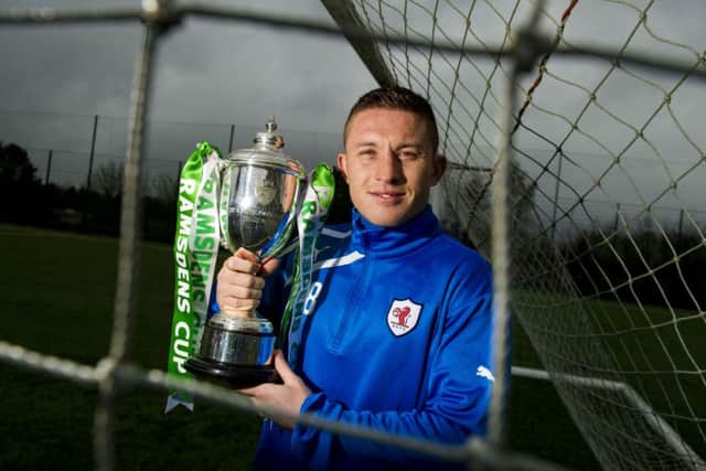John Baird is looking forward to facing Rangers in the Ramsdens Cup final. Picture: SNS