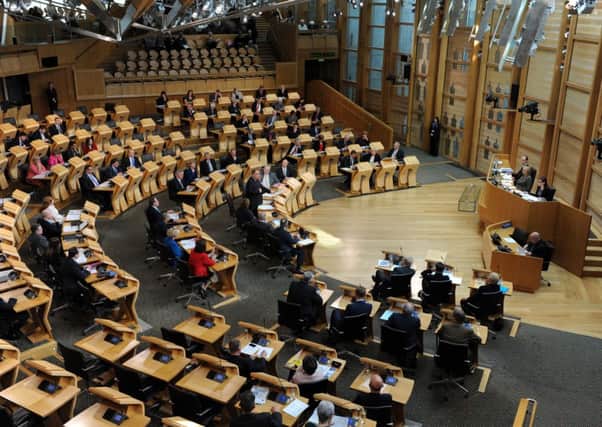 Holyrood will be given new income tax powers if Scotland votes No. Picture: Ian Rutherford