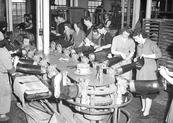 In 1951 Edinburgh's largest factory was the North British Rubber Company's works at Castle Mills. Picture: TSPL