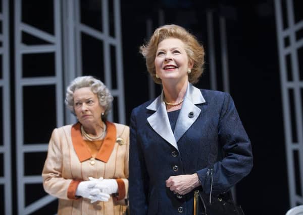 Stella Gonet in Handbagged. Picture: Tristram Kenton