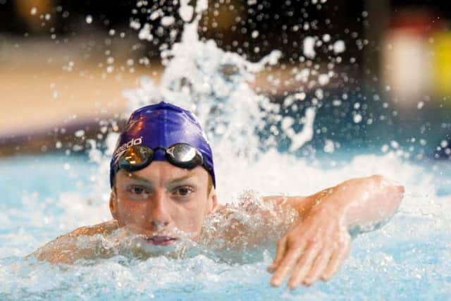 Warrender swimmer Dan Wallace has learned a lot through training with alltime great Ryan Lochte. Picture:SNS
