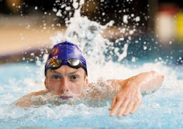 Warrender swimmer Dan Wallace has learned a lot through training with alltime great Ryan Lochte. Picture:SNS
