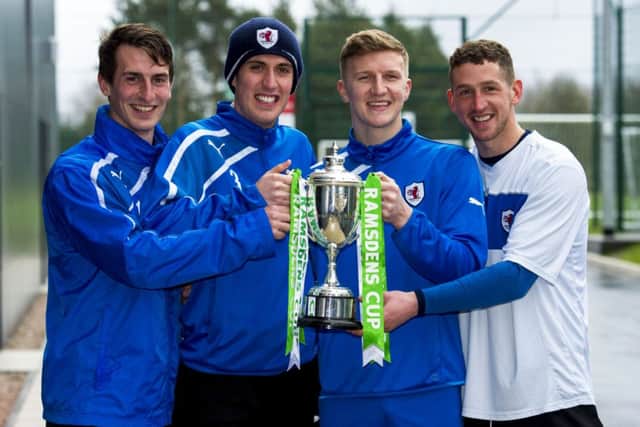 From left: Grant Anderson, Callum Booth, Paul Watson and Calum Elliot. Picture: SNS